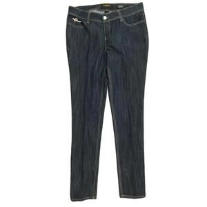Rocawear Hannah Skinny Leg Women's size 14 Dark Wash Blue Denim jeans